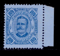 ! ! Zambezia - 1893 D. Carlos 200 R (Perf. 12 3/4) - Af. 12a - No Gum - Zambeze