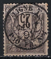 FRANCE Ca.1877: Le Y&T 79 Avec Sup. Obl. Mar. "PAQ. FR. B No 4 Ligne T" - 1876-1898 Sage (Type II)