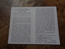Doodsprentje/Bidprentje  LOUISA DERYNCK   Torhout 1904-1983 Oostende  (Echtg Maurits Geneyn) - Religion & Esotérisme