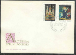 Poland 1974 Fair First Day Cover (2.XII.74) Paintings - FDC