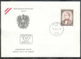 Austria - 1981 Aug 31 6S Heller Chemistry Congress FDC - FDC