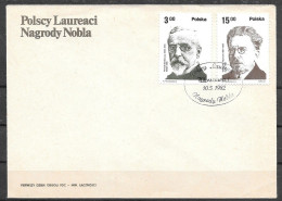 Poland 1975 First Day Cover (10.5.82) Reymont  - FDC