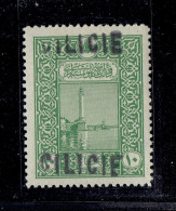COLONIE FRANCAISE - CILICIE - N°22 * TB - DOUBLE SURCHARGE - Neufs