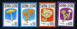 Sierra Leone ** N° 1646 à 1649 + Série S/ Env. 1er Jour - Champignons (cl2 - P.51) - Paddestoelen