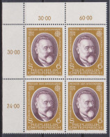 1979 , Mi 1608 ** (1) -  4 Er Block Postfrisch - EUROPA : Geschichte Des Post- Und Fernmeldewesens - Unused Stamps