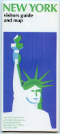 Guide Et Carte Géographique.Map.Visit New York. - Geographische Kaarten