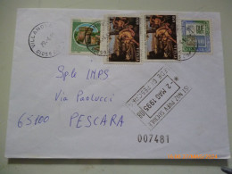 Busta Viaggiata Da Villanova A Pescara "I.N.P.S." 1995 - 1991-00: Poststempel