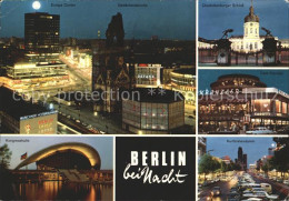 72062742 Berlin Bei Nacht Kurfuerstendamm Charlottenburger-Schloss Europa-Center - Andere & Zonder Classificatie