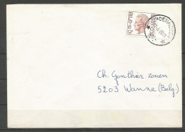 SOLDES - 1980 - LETTRE AVEC N° COB 1962 - VROENHOVEN 17/04/1980 - Sterstempels