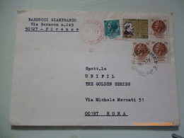 Busta Viaggiata Da Firenze A Roma "U.NI.F.I.L." 1979 - 1971-80: Poststempel