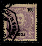 ! ! Angola - 1898 D. Carlos 700 R - Af. 52 - Used (km022) - Angola