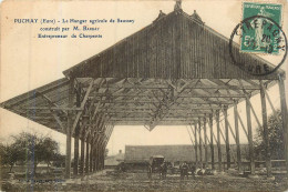 PUCHAY Le Hangar Agricole De Saussay Construit Par M. Barbay - Autres & Non Classés