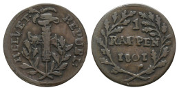 HR	Rappen 1801  /3878 - 1798 - 1803 República Helvética (era Napoleónica)