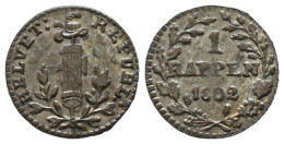 HR	Rappen 1802  /3894 - 1798 - 1803 República Helvética (era Napoleónica)