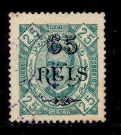 ! ! Angola - 1902 King Carlos W/OVP 65 R - Af. 65c - Used (km033) - Angola