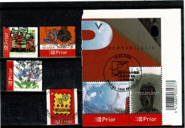 2006 3494/95 3526 3528 3548 3565  Postfris Met 1édag  Stempel : HEEL MOOI ! MNH Avec Cachet 1er Jour “ Zegels Uit Boekj - Nuovi