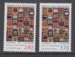 France Conseil De L'Europe 1994 2v ** Mnh (60003) CRAZY PRICE - Europese Gedachte