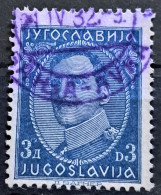 KING ALEXANDER-3 D-POSTMARK BANJA LUKA-BOSNIA-YUGOSLAVIA-1932 - Gebraucht