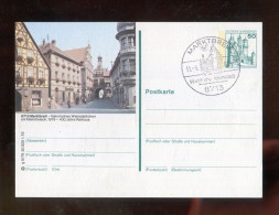 "BUNDESREPUBLIK DEUTSCHLAND" 1979, Bildpostkarte Mit Bildgleichem Stempel Ex "MARKTBREIT" (A2087) - Bildpostkarten - Gebraucht