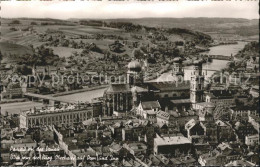 72062182 Passau Blick Von Burg Oberhaus Auf Dom Und Inn Passau - Passau