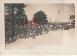 Fixe Photo Saint-Cyr Promotion Bayard 1923-1925 Section Lt Falleur Arrivée Camp De Coëtquidan * EOA Faucilhon - Guerre, Militaire