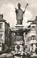 72062120 Eichstaett Oberbayern Brunnen Heiliger Willibald Blumenberg - Eichstätt