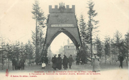 LUNEVILLE ARC DE TRIOMPHE PLACE LEOPOLD A L'OCCASION DE L'ARRIVEE DU GENERAL ANDRE MINISTRE DE LA GUERRE - Luneville