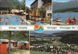 72061708 Hermagor Kaernten Schluga Camping Hermagor Pressegger See Hermagor - Altri & Non Classificati