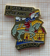 PAT14950 PEINTURE LA SEIGNEURIE ORLEANS  ON Y VA ! - Merken