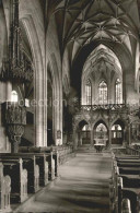 72061657 Tuebingen Stiftskirche Inneres Tuebingen - Tuebingen