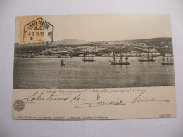 A549 .CPA. PORTUGAL. Lisboa. Vista Panoramica N°1. Belem. .beau Plan  . écrite & Voyagée 1912 - Lisboa