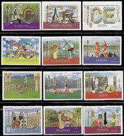 2020-ED. 5361 A 5372 SERIE COMPLETA DEL 2020 -12 MESES 12 SELLOS - NUEVO - Unused Stamps