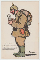 Militaire - Guerre 14-18 / Humour, Caricature, Satire : " Lettre Du Pays ". Illustrateur P. Figerou. - Weltkrieg 1914-18