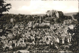 72061628 Marburg Lahn Stadblick Mit Kirche Und Schloss Bauerbach - Marburg