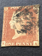 GREAT BRITAIN  1d Red  FU - Used Stamps