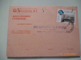 Cartolina Postale Viaggiata "COMMISSIONE TRIBUTARIA DI PRIMO GRADO BENEVENTO" 1977 - 1971-80: Marcofilia