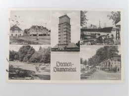 Bremen-Blumenthal, Ständer U. Weka, Wasserturm, Strandhalle, 1954 - Bremen