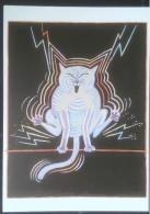 ► CHAT   Exposition UNGERER Strasbourg 1996  - CPM Illustrateur Dessin De Tomi UNGERER - Katten