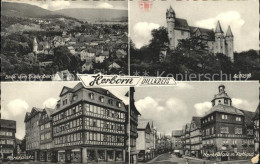 72061594 Herborn Hessen Blick Vom Dollenberg Schloss Marktplatz Rathaus Herborn - Herborn