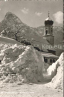 72061589 Oberammergau Kirche Mit Kofel Oberammergau - Oberammergau