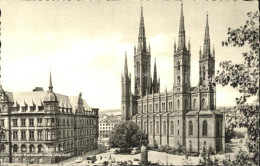 72061587 Wiesbaden Marktplatz Mit Rathaus Und Marktkirche Wiesbaden - Wiesbaden