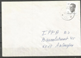 SOLDES - 1991 - LETTRE AVEC N° COB 2352 - ST SEVERIN - 02/05/91 - Sellos Con Estrellas