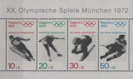 DEUTSCHLAND / GERMANY :1971: Y.BF5 : ## Winter Olympics SAPPORO 1972 ##.  @§@ Skiing – Skating - Hockey @§@. - Winter 1972: Sapporo