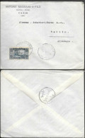 Lebanon Tripoli Cover Mailed To Germany 1934 - Líbano