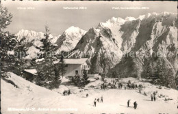 72061540 Mittenwald Bayern St Anton Am Kranzberg Mit Karwendel Mittenwald - Mittenwald