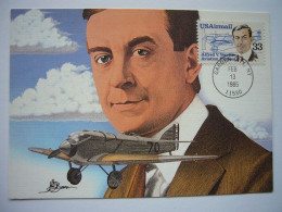 Avion / Airplane / VERVILLE AIRCRAFT / Verville Sperry R-3 / Carte Maximum - 1946-....: Era Moderna