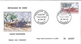 NIGER N° 150 S/L. DE NIAMEY/25.11.64 - Níger (1960-...)