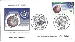 NIGER N° PA41 S/L. DE NIAMEY/23.3.64 - Niger (1960-...)