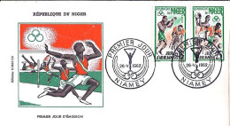 NIGER N° 114/115 S/L. DE NIAMEY/26.5.62 - Níger (1960-...)