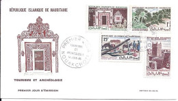 MAURITANIE N° 193/194/195/196 S/L.DE NOUAKCHOTT/14.6.65 - Mauritanie (1960-...)